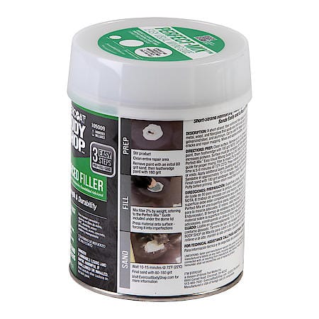 Pro-Grade Reinforced Filler for Rust Repair & Filling Small Holes, 26 oz.