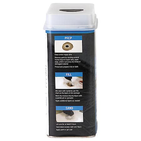 Premium Fiberglass Resin for High-Stress Repairs & Fabrication, 128 oz.