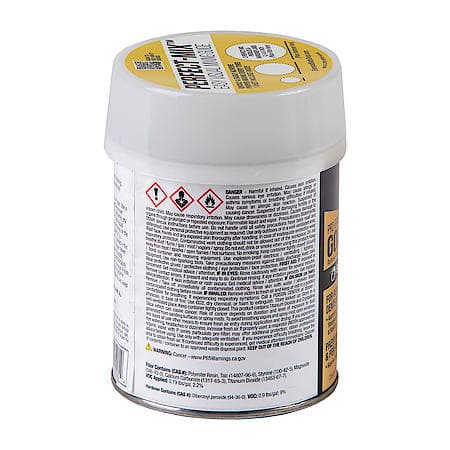 Pro-Grade Gold Body Filler: Superior Shaping & Finish, 13 oz.