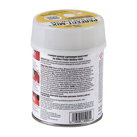 Pro-Grade Gold Body Filler: Superior Shaping & Finish, 13 oz.