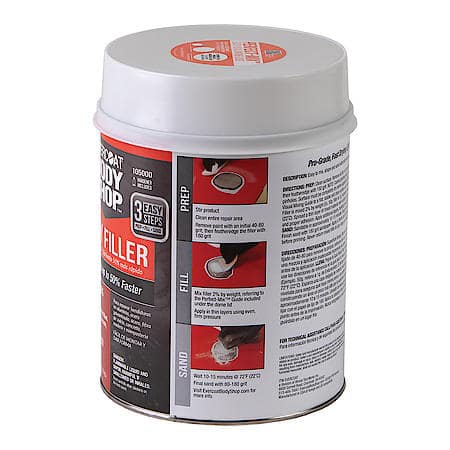 Fast Drying, Lightweight Pro-Grade Body Filler, Gallon