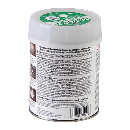 Extra Strength Fiberglass Filler for Rust Repair & Holes, 26 oz.