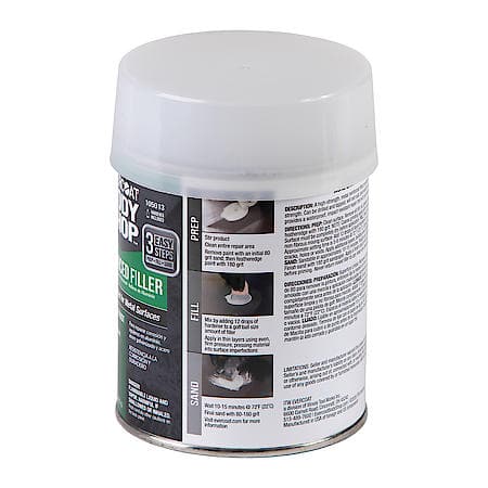 High-Strength Metal Reinforced Filler for Durable, Waterproof Repairs, 13 oz.