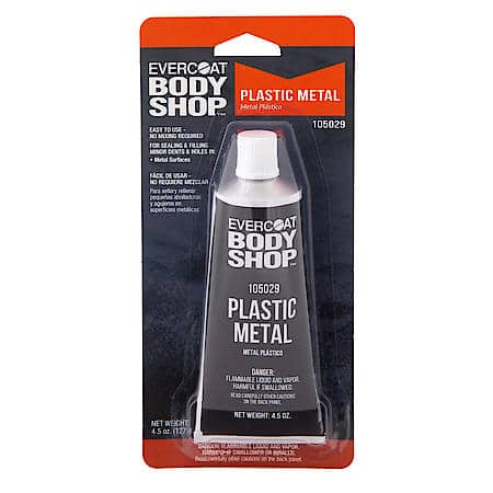 Plastic Metal, Easy to Use, No Mixing, 4.5 oz.