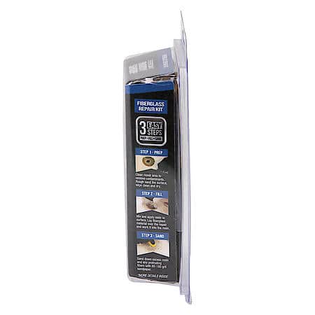 Fiberglass Resin Repair Kit with Pro-Grade Fiberglass Resin, 4 oz.