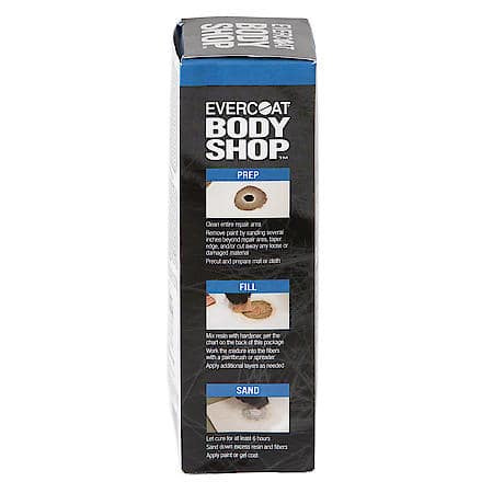 Fiberglass Resin Repair Kit with Pro-Grade Fiberglass Resin, 8 oz.