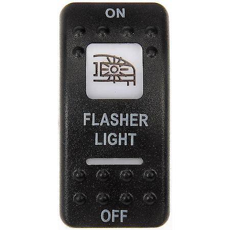 Flasher Light Rocker Switch Cover