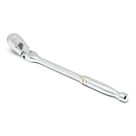 3/8" Drive 90-Tooth Flex Head Teardrop Ratchet 11"
