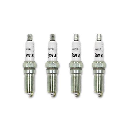 Spark Plug: Ford Eb I4, 2 Ranges Colder, 4 Pack