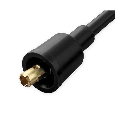 Spark Plug Wire Set - Universal - 90 Deg Black Ceramic Boots
