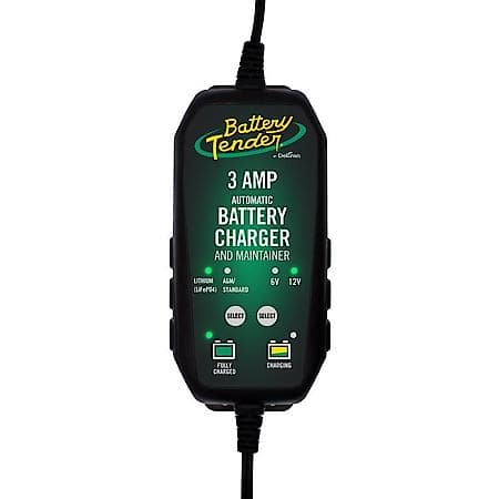 Battery Tender 6V/12V, 3A Selectable Battery Charger