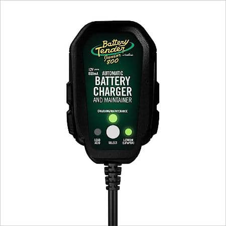 Battery Tender 12V Battery Charger, 1 Amp Selectable Lead Acid/Lithium