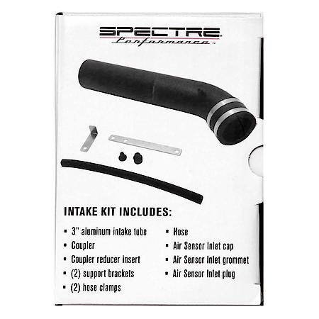 Universal Aluminum Air Intake Kit with 3" Powder coated Tube