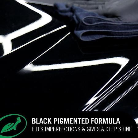 Hybrid Solutions Ceramic Acrylic Black Polish; All in one formula corrects and enhances black paint finishes, 14 oz.