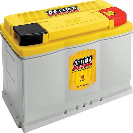 Yellow Battery : H7 Group Size, 880 CCA, 1000 CA, 155 Minute Reserve Capacity, Deep-Cycle