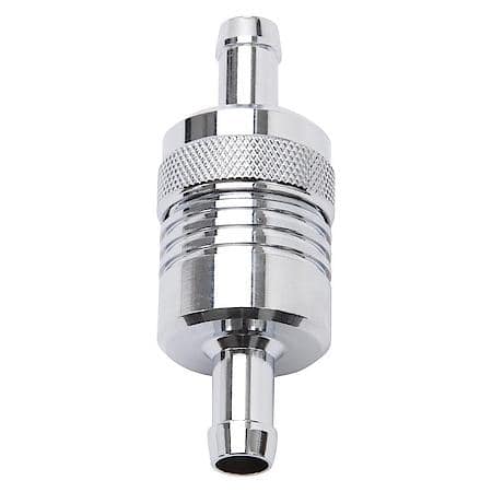 3" Aluminum Street Fuel Filter in Chrome Finish