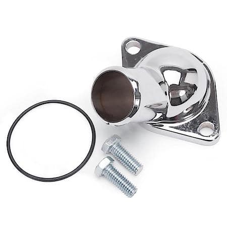 15 Deg. Polished Aluminum Waterneck for Chevy 4.3L V6 & Chevy V8