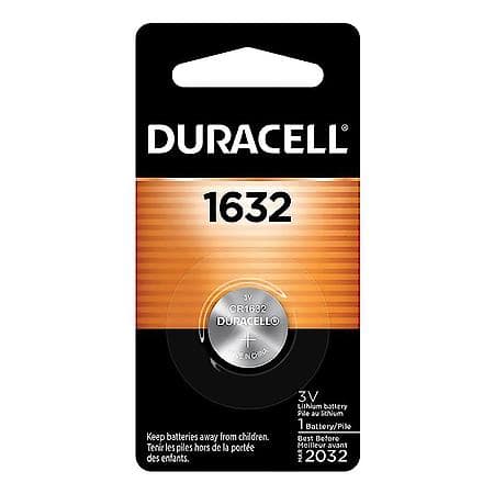 1632 Lithium Coin Battery: Longer Lasting Specialty Batteries, 1 Pack