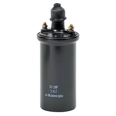 Electronic Oil Filled Ignition Coil with Black Finish
