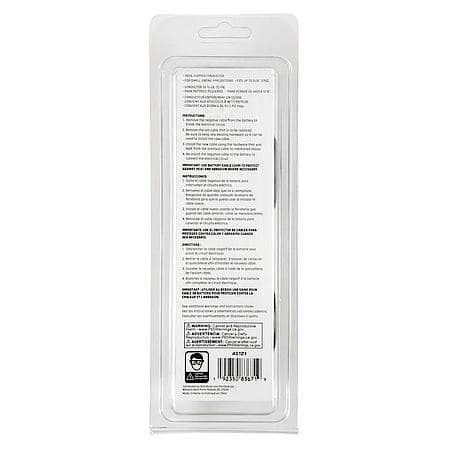 Battery Cable: Switch to Starter, 49" Long, 6 Gauge, For Positive or Negative Terminals