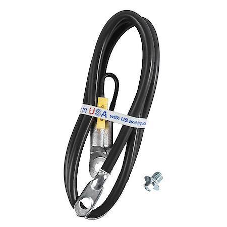 Battery Cable: Side Post, 45" Long, 4 Gauge, For Positive or Negative Terminals
