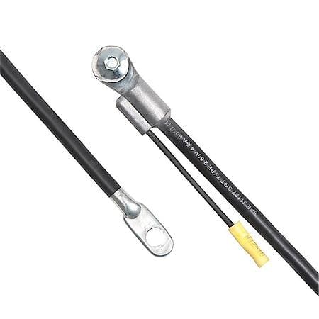 Battery Cable: Side Post, 45" Long, 4 Gauge, For Positive or Negative Terminals