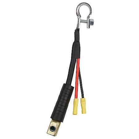Battery Cable: Top Post Splice Cable, 7.5", 4 Gauge, For Positive Or Negative Terminals, 2 Leads