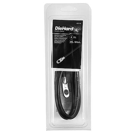 Cable, Battery Ss 4 Ga 49" Blk 1/Cs, Dh