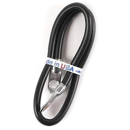 Cable, Battery Ss 4 Ga 24" Blk 1/Cs, Dh