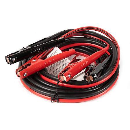 Heavy Service Jumper / Booster Cables: 16 Feet, 6 Gauge, Ideal for Sedans