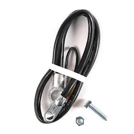 Cable, Battery Top 4 Ga 26" W/Aux Blk 1/Cs, Dh