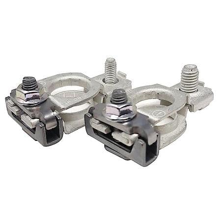 Battery Terminal: SAE/DIN/ISO Replacement Terminals, Top Post, 2 Ea, OEM
