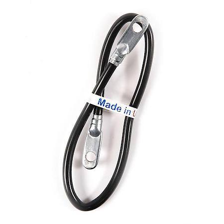 Battery Cable: Switch to Starter, 19" Long, 6 Gauge, For Positive or Negative Terminals