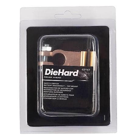 Battery Terminal: Safety Switch, Top Post, Quick Disconnect Eliminates Battery Drain
