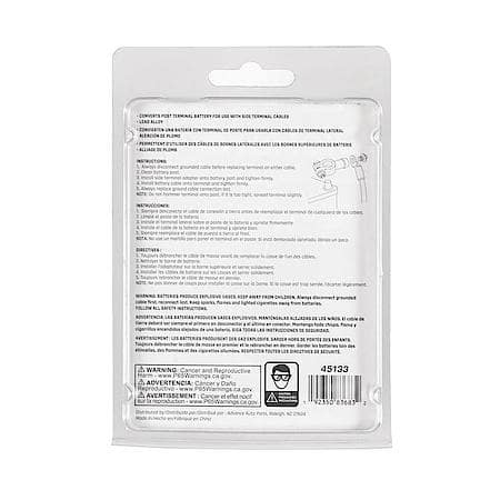 TERMINAL, SIDE ADAPTER POS/NEG 2/CS, DH