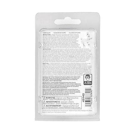 Battery Terminal: 6 to 1 Gauge, Top Post, 1 Ea, Fits Most Top Post Batteries