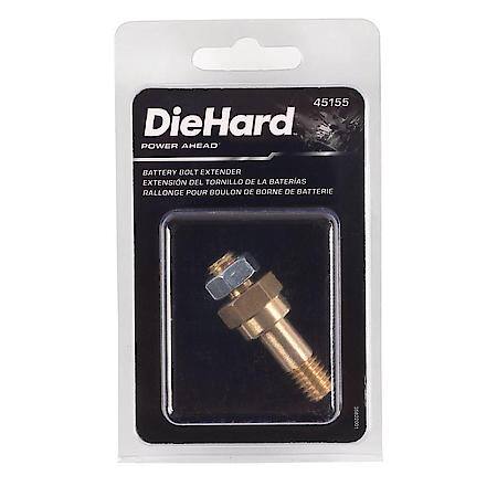 Battery Accessories: Bolt Extender , Brass, Long Side, 1 Ea