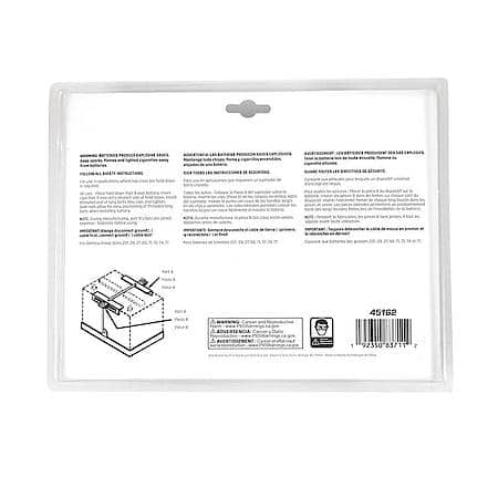 Battery Accessories: Universal Cross Bar Hold-Down, 6 7/8" Wide, Includes Bolts & Nuts