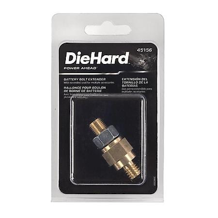 Battery Accessories: Bolt Extender , Brass, Short Side, 1 Ea