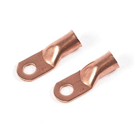 Lug, Copper 2 Ga 5/16 Stud 2/Cs, Dh