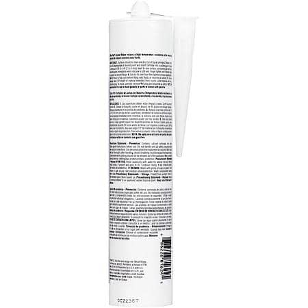 High-Temp Silicone Gasket Maker for Exhaust & Turbo, 13 oz.