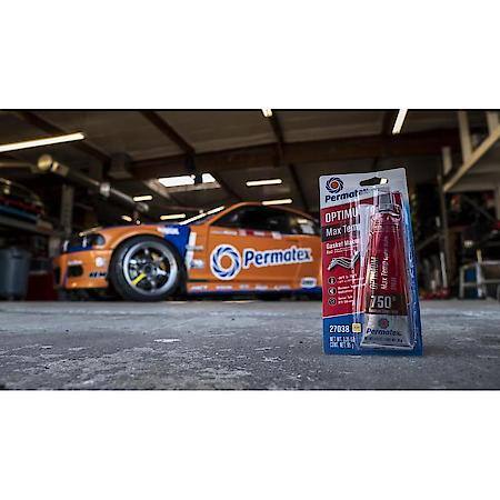 Optimum Easy-Disassembly Red RTV Silicone Gasket Maker, 3 oz.