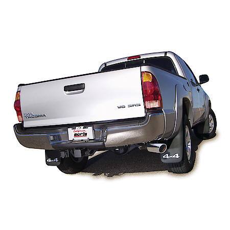 T-304 Ss, 2.25"Pipe Dia, Single Exhaust With Single Exit, 4"Dia X 14" L Round