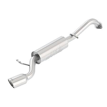 T-304 Ss, 2.25" Dia, Single Exhaust With Single Exit, 4.25"X 3.5"Oval