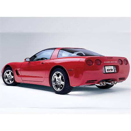 T-304 Ss, 2.5"Pipe Dia, Dual Exhaust With Quad Exit, Split 4.25"X 3.5"Oval