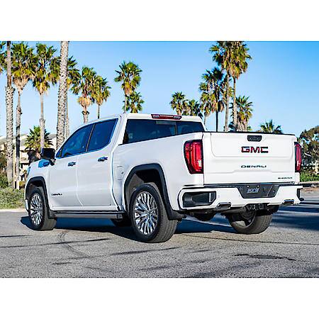 T304 Ss, With Muffler, 3.5" To 2.75"Pipe Dia, Single Exhaust With Dual Exit