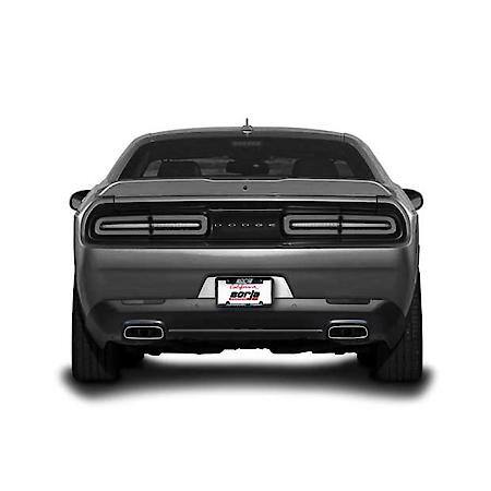 T-304 Ss, 2.25"Pipe Diameter, Dual Exhaust With Dual Exit, Dual Split Rear Exit