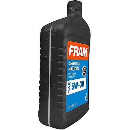 5W-30 Conventional Motor Oil, Low-Speed Pre-Ignition Control, 1 Quart
