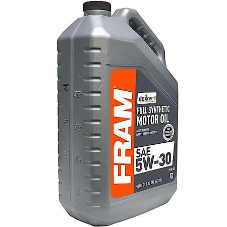 5W-30 Full Synthetic Motor Oil, Faster Oil Flow at Start-Up, 5 Quart
