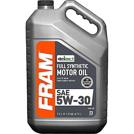 5W-30 Full Synthetic Motor Oil, Faster Oil Flow at Start-Up, 5 Quart